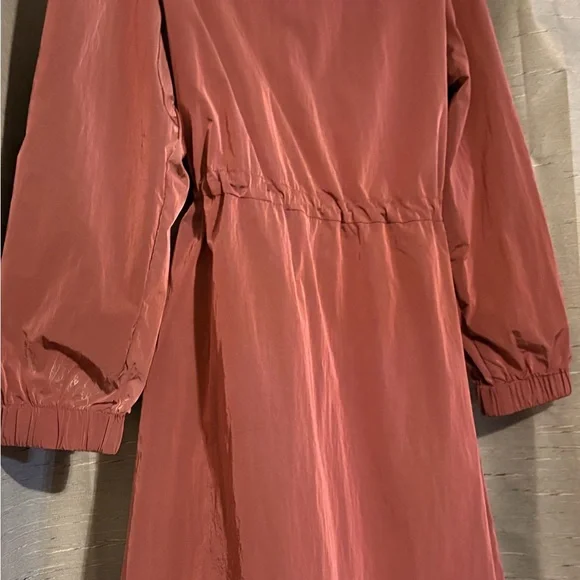 NWT- Chicos Maroon Long lightweight adorable hooded jacket for all seasons❤️ - Picture 8 of 16